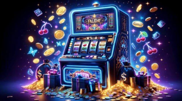 Player spinning online slots on a mobile phone using 61jl11 platform