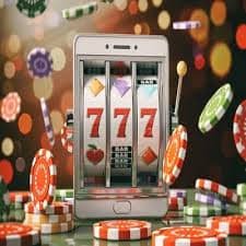 61jl11 Casino live dealer table with baccarat and roulette on mobile
